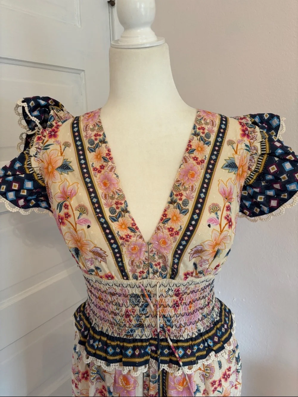 NWT FARM Rio Superbloom Tapestry Maxi Dress - Picture 6 of 12